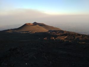 Etna: tramonto a 3000 metri